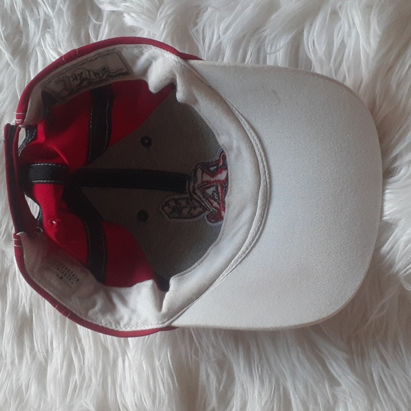 MLB Cleveland Indians Team Colors Snapback Hat / Cap - Picture 4 of 8